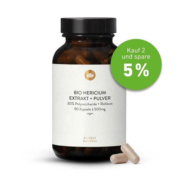 Hericium Erinaceus Bio 90 Kps.