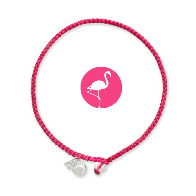 4Ocean Armband Flamingo Medium