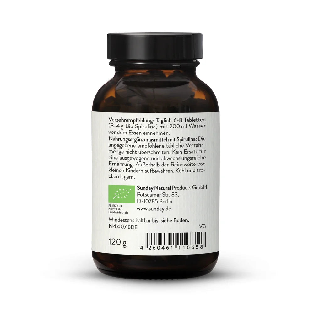 Bio Spirulina 240 Tbl. 500 mg