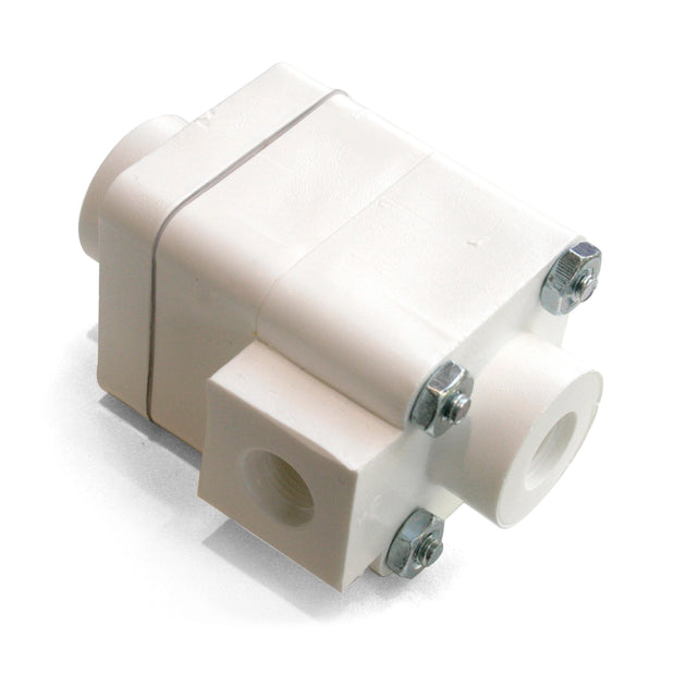 Square shut-off valve