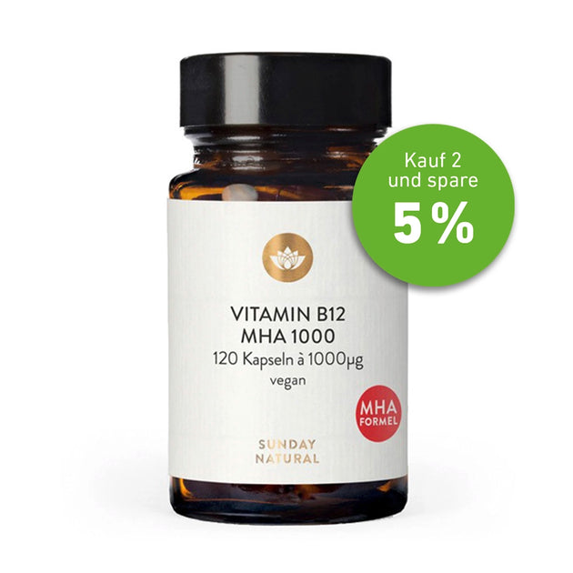Vitamin B12 MH3A Formel 1000 mg/120 Kps.