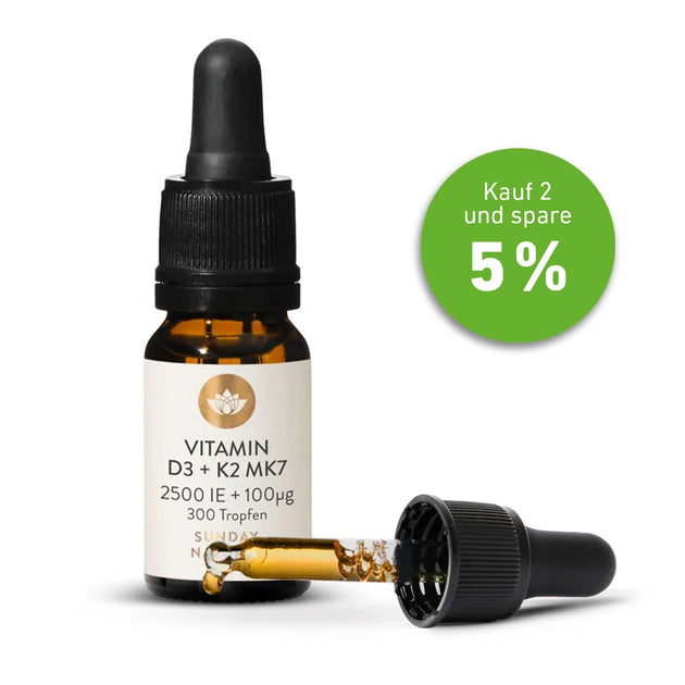 Vitamin D3 + K2 2500 IE / 100 µg 10ml