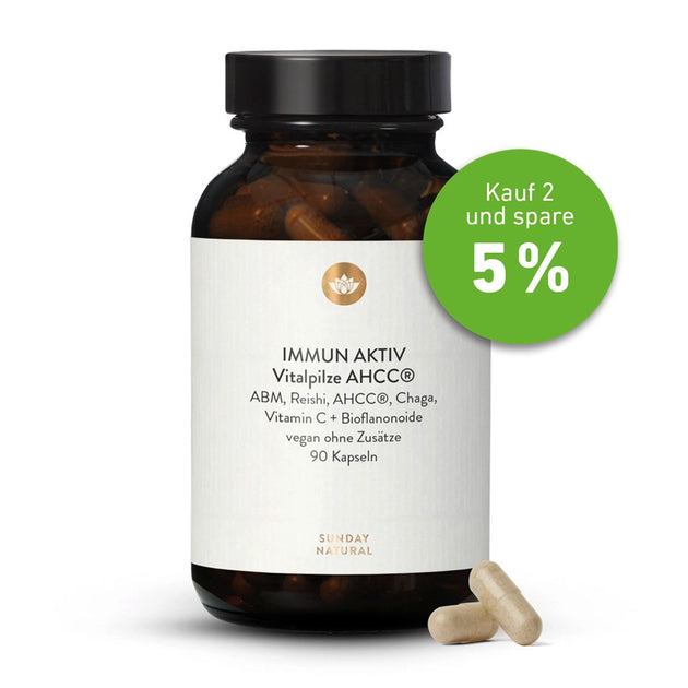 Immun Aktiv Vitalpilze 90 Kps.