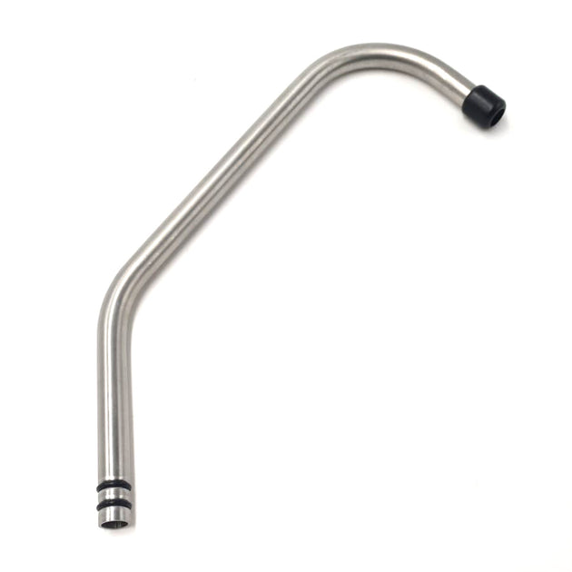 Sanuno Auslaufhahn VA matt, Original Ersatz-Auslauf für Carbonit Sanuno Edelstahl matt