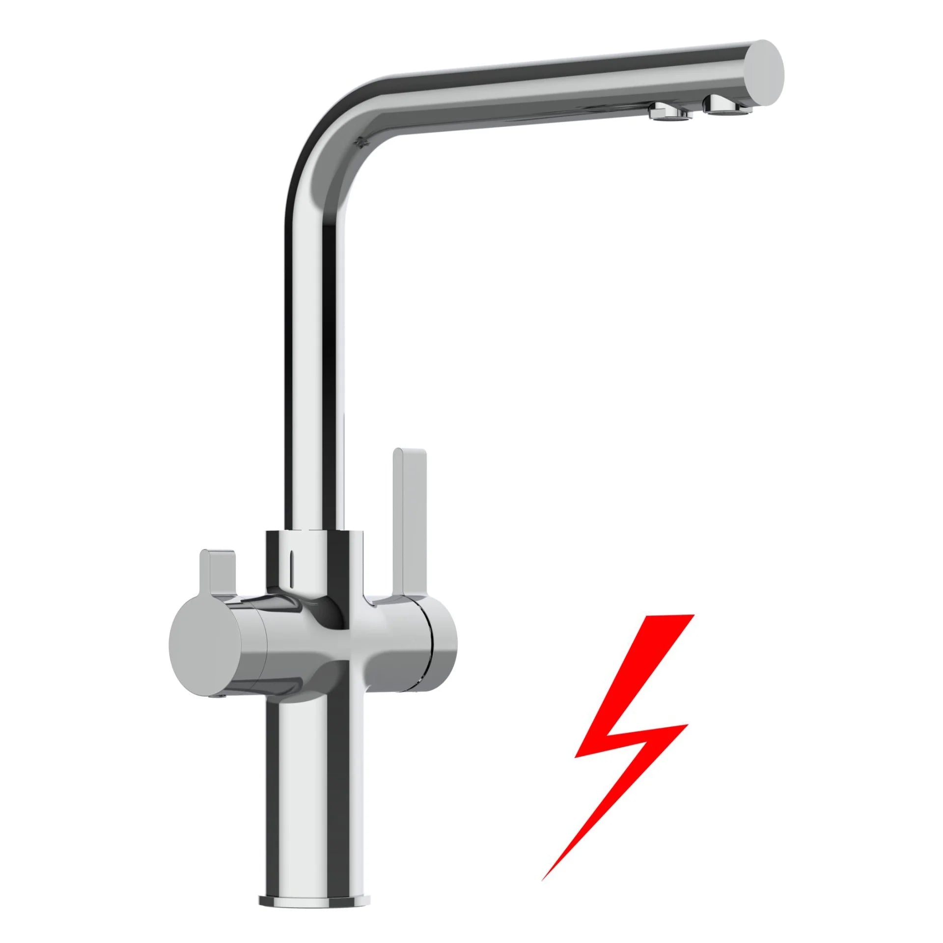 4-way valve WS4-414 ND chrome