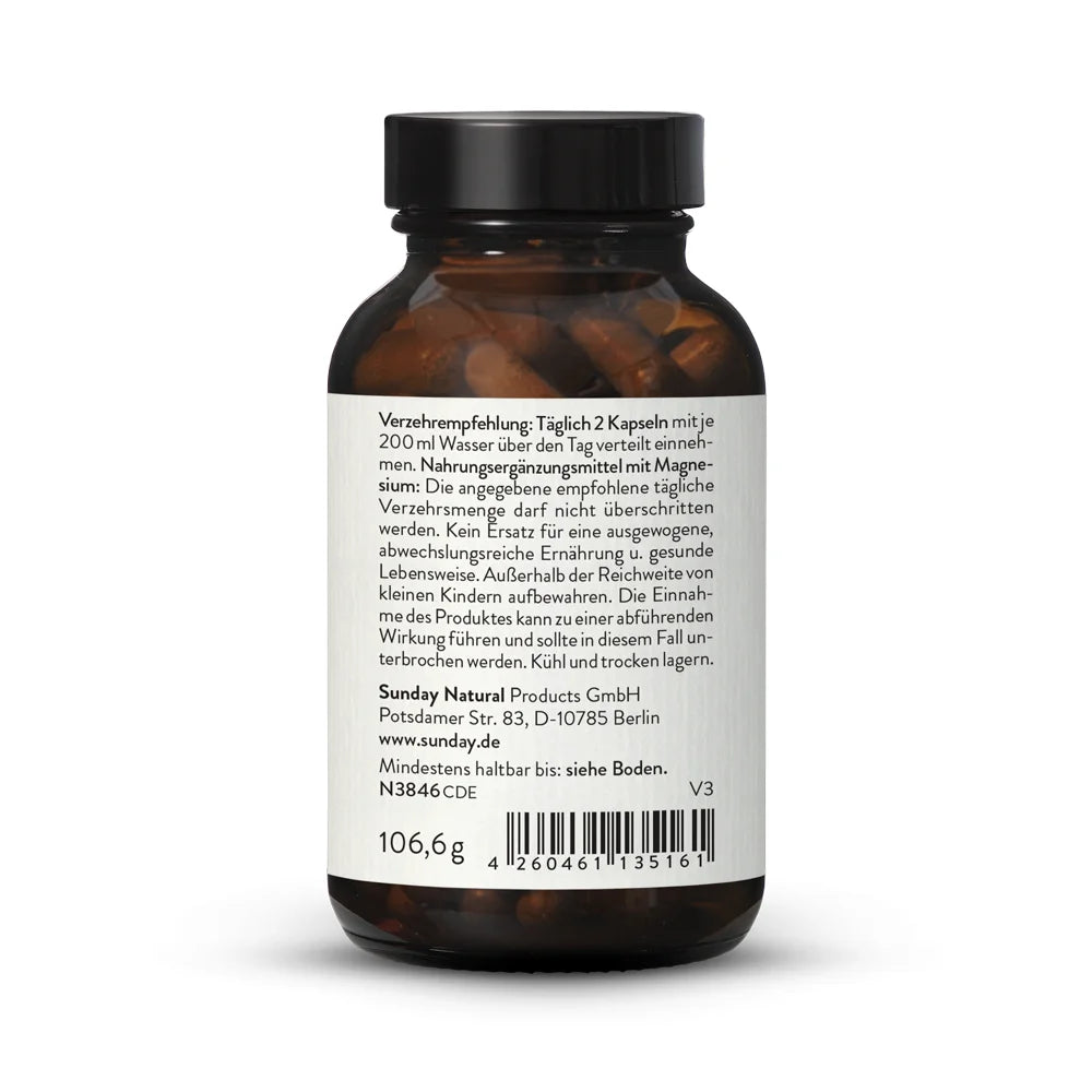 Glycinate de magnésium 120 gélules.