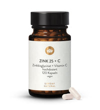 Zink 25 mg+ Vitamin C 120 Kps.
