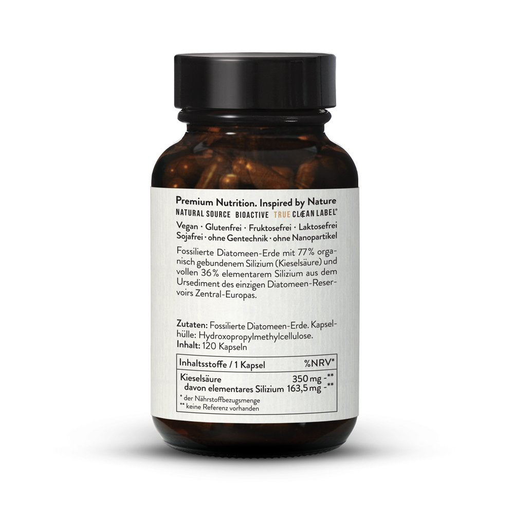 Silicium/silice 350 mg 120 gélules.