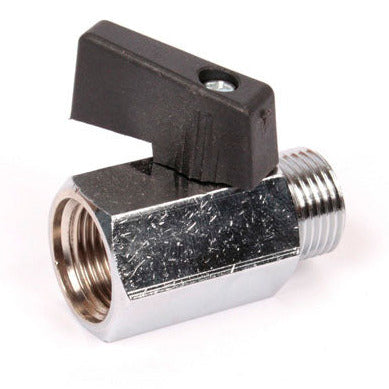 Kugel-Absperrhahn inkl. Flachdichtung, mit 3/8" Gewinde