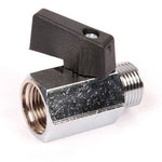 Kugel-Absperrhahn inkl. Flachdichtung, mit 3/8" Gewinde