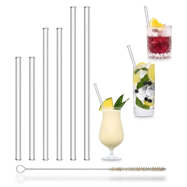 Straw set set of 6