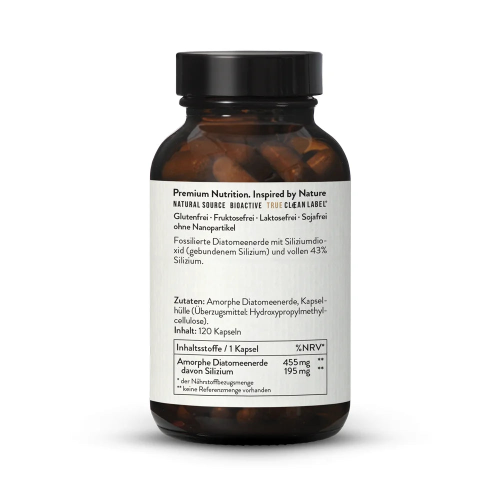 Silizium natürlich aus Diatomeenerde120 Kps.