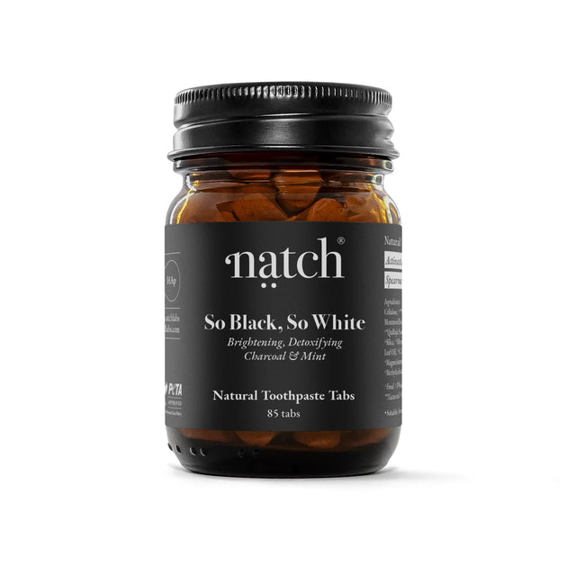 Natch Zahnputztabletten So Black So White 85 St.
