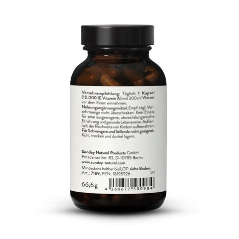 Vitamin A 10000 IU 120 caps.