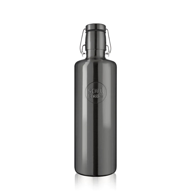 Soulbottle steel light Obsidian 1,2 l