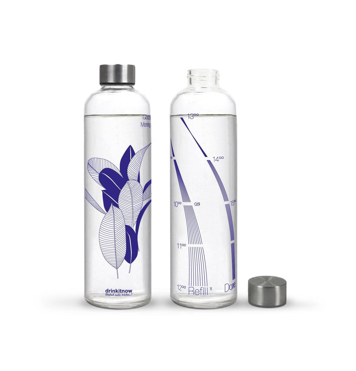 DrinkIt Now Flipper Palms blau