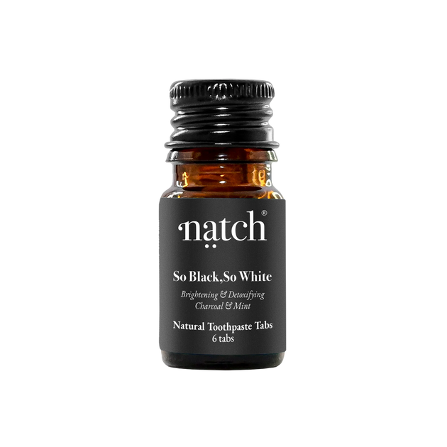 So Black, So White Zahnpasta Tabs mini, 6 Stück