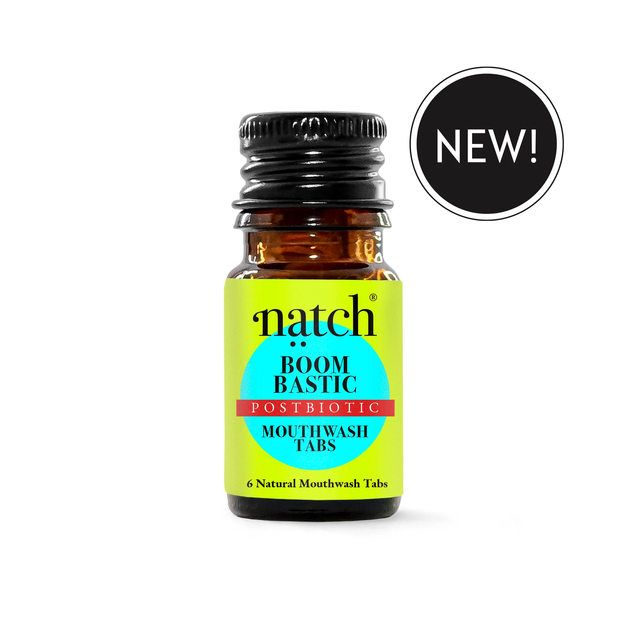 Boom Bastic Postbiotic - Mundwasser Tabs mini, 6 Stück