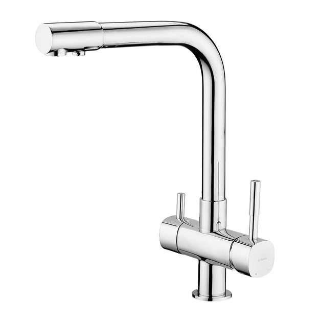 3-Wegehahn WS3-009-L chrom