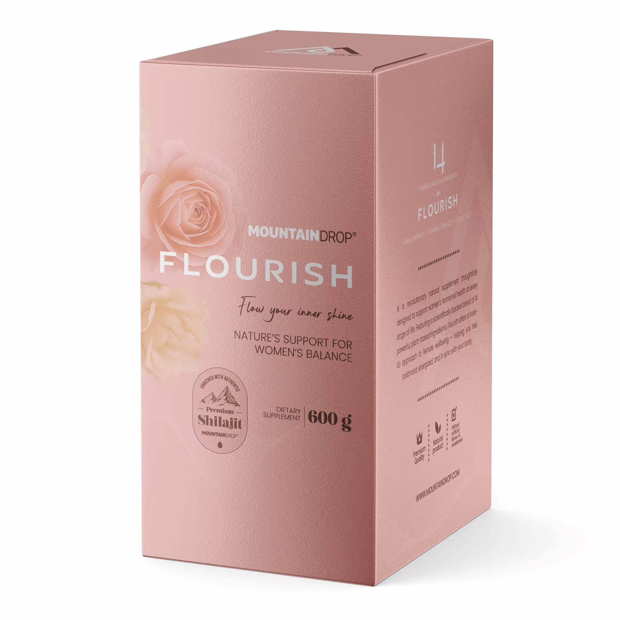 Mountaindrop Flourish Natürliche Mischung für Frauen 600g