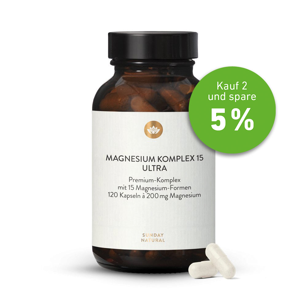 Magnesium Komplex 15 Ultra 120 Kps.
