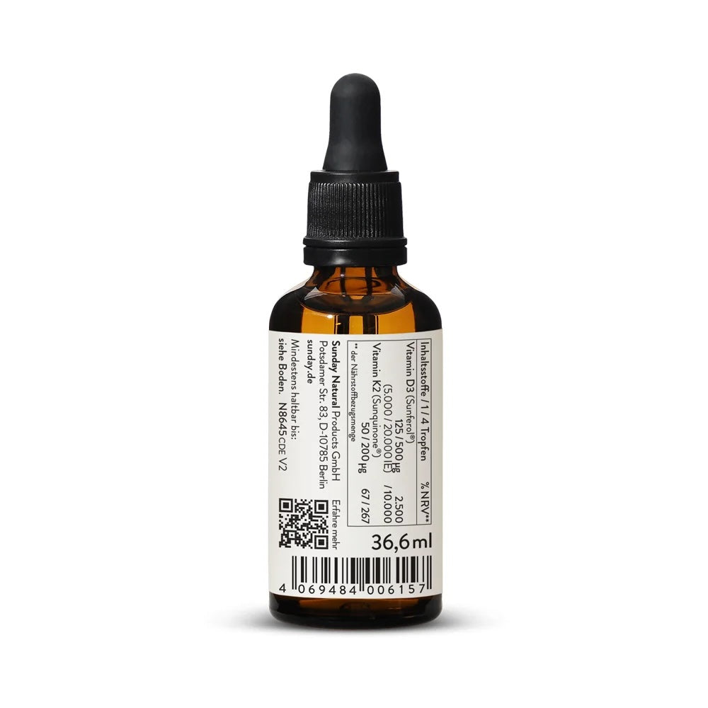 Vitamin D3 + K2 5000 IE / 50 µg 36,6 ml