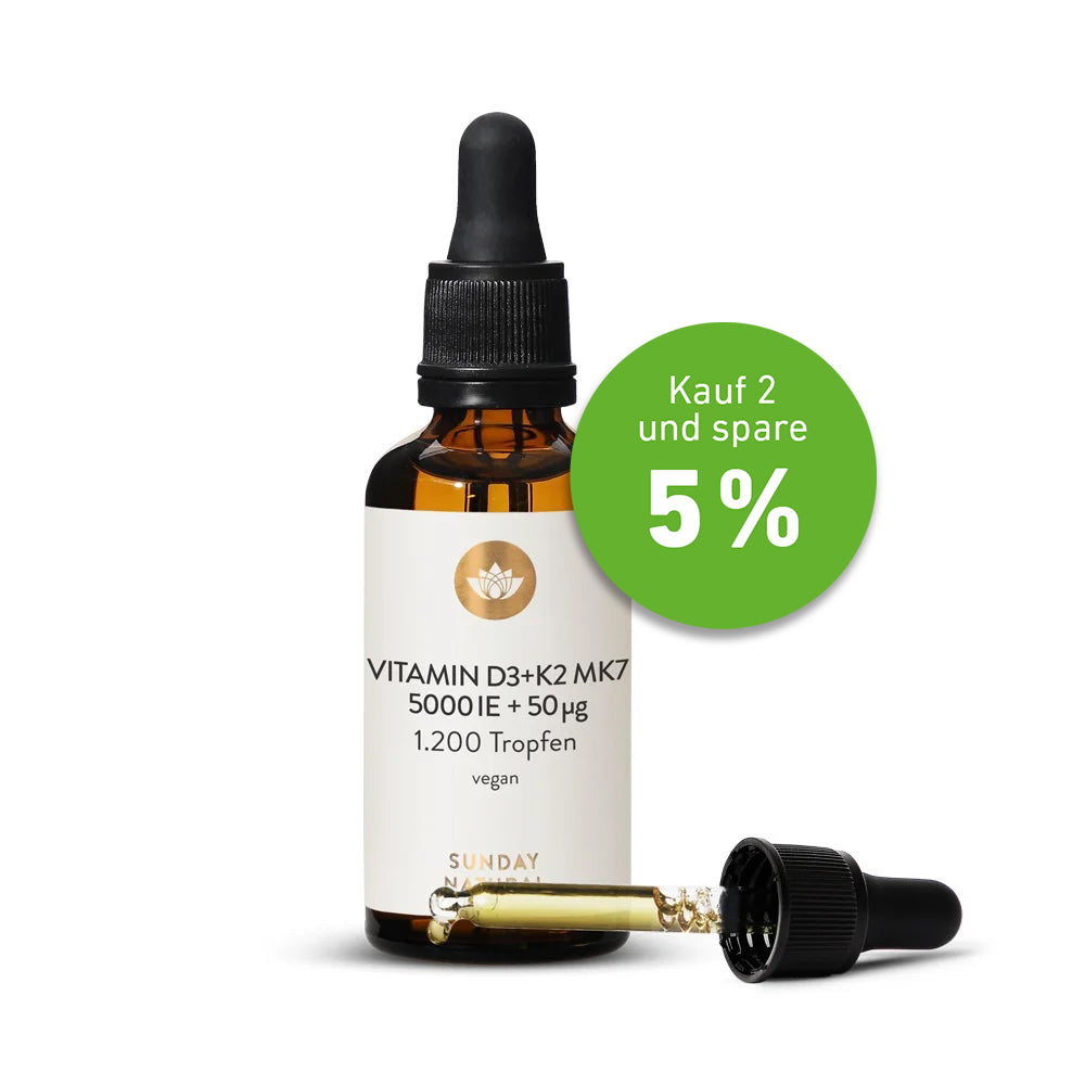 Vitamin D3 + K2 5000 IE / 50 µg 36,6 ml