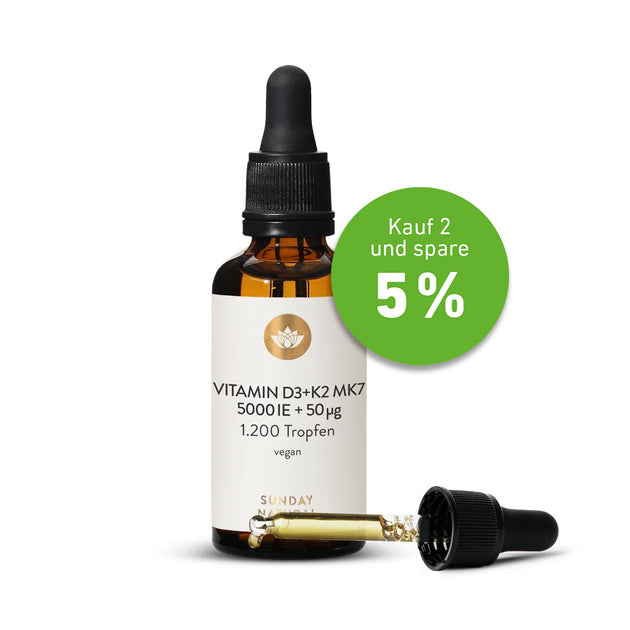 Vitamin D3 + K2 5000 IE / 50 µg 36,6 ml