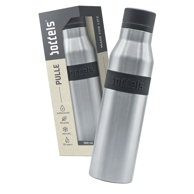 boddels PULLE Trinkflasche 0,5 l isoliert edelstahl