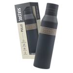 boddels PULLE Trinkflasche 0,5 l isoliert anthrazit/taupe