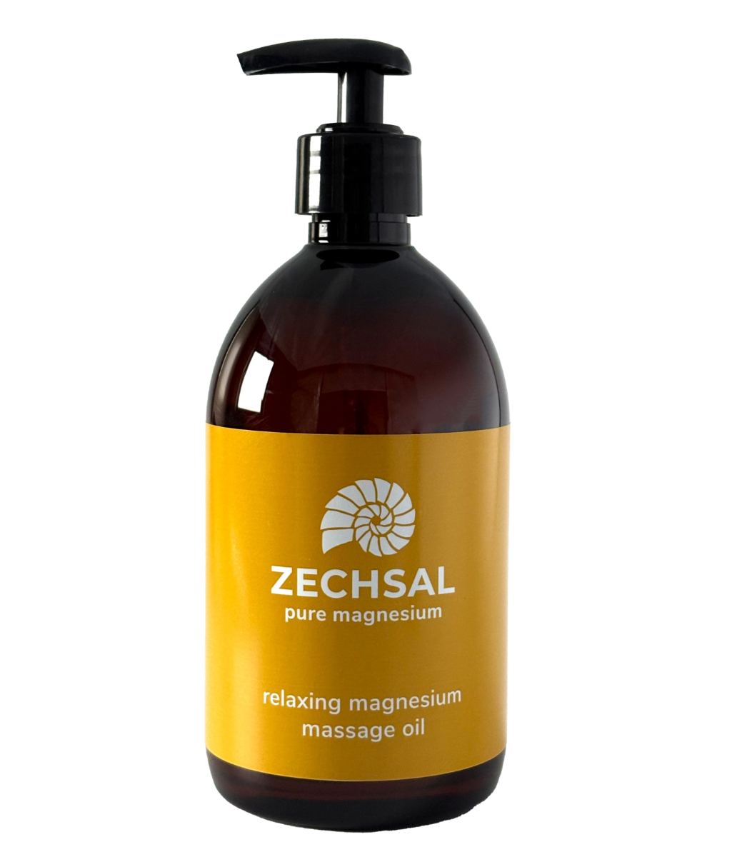 Zechsal entspannendes Magnesium Massageöl, 500 ml