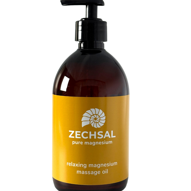Zechsal entspannendes Magnesium Massageöl, 500 ml