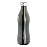 DOWABO black 500 ml, Edelstahl doppelwandig, isoliert, Dekor black
