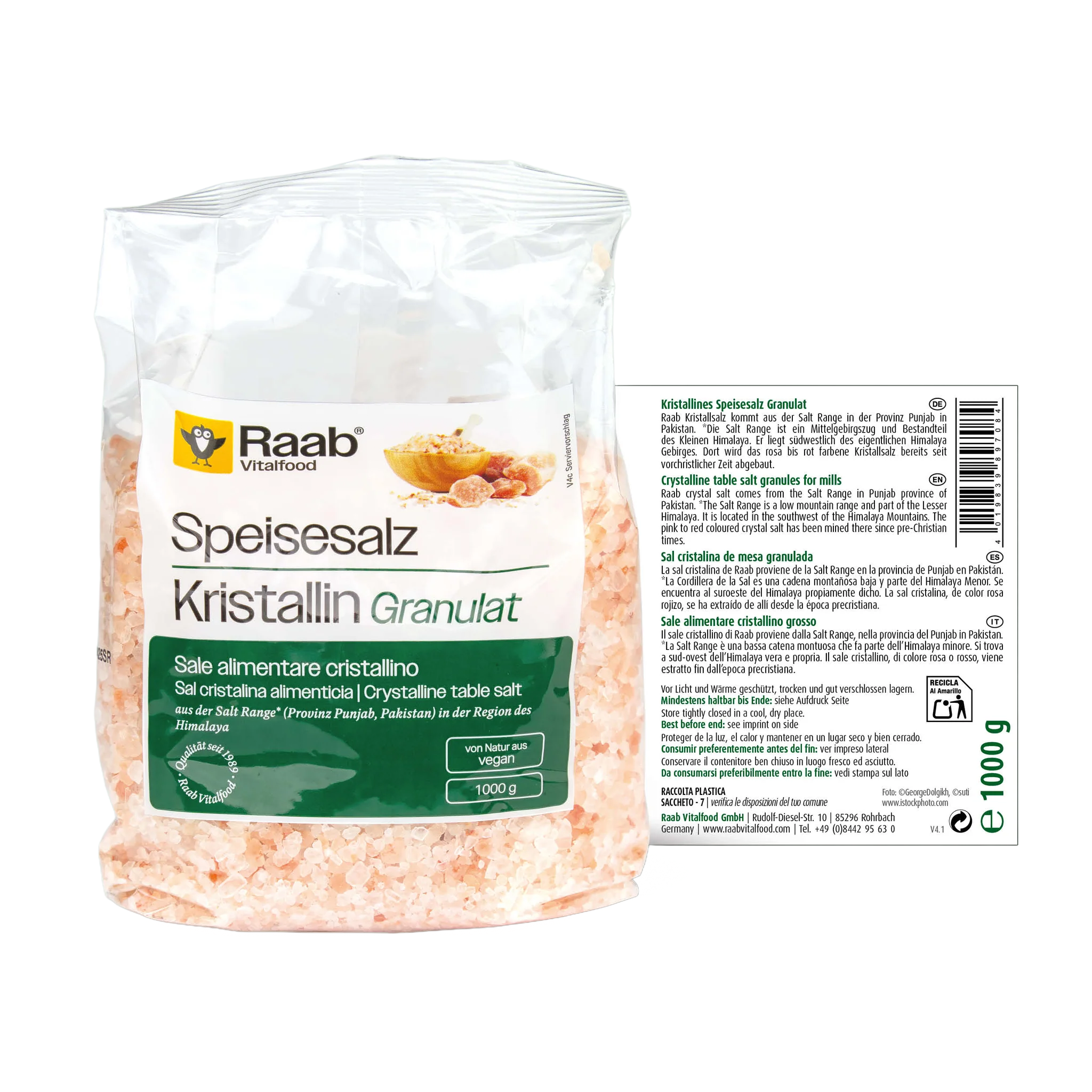 Crystal salt granules 1000 g