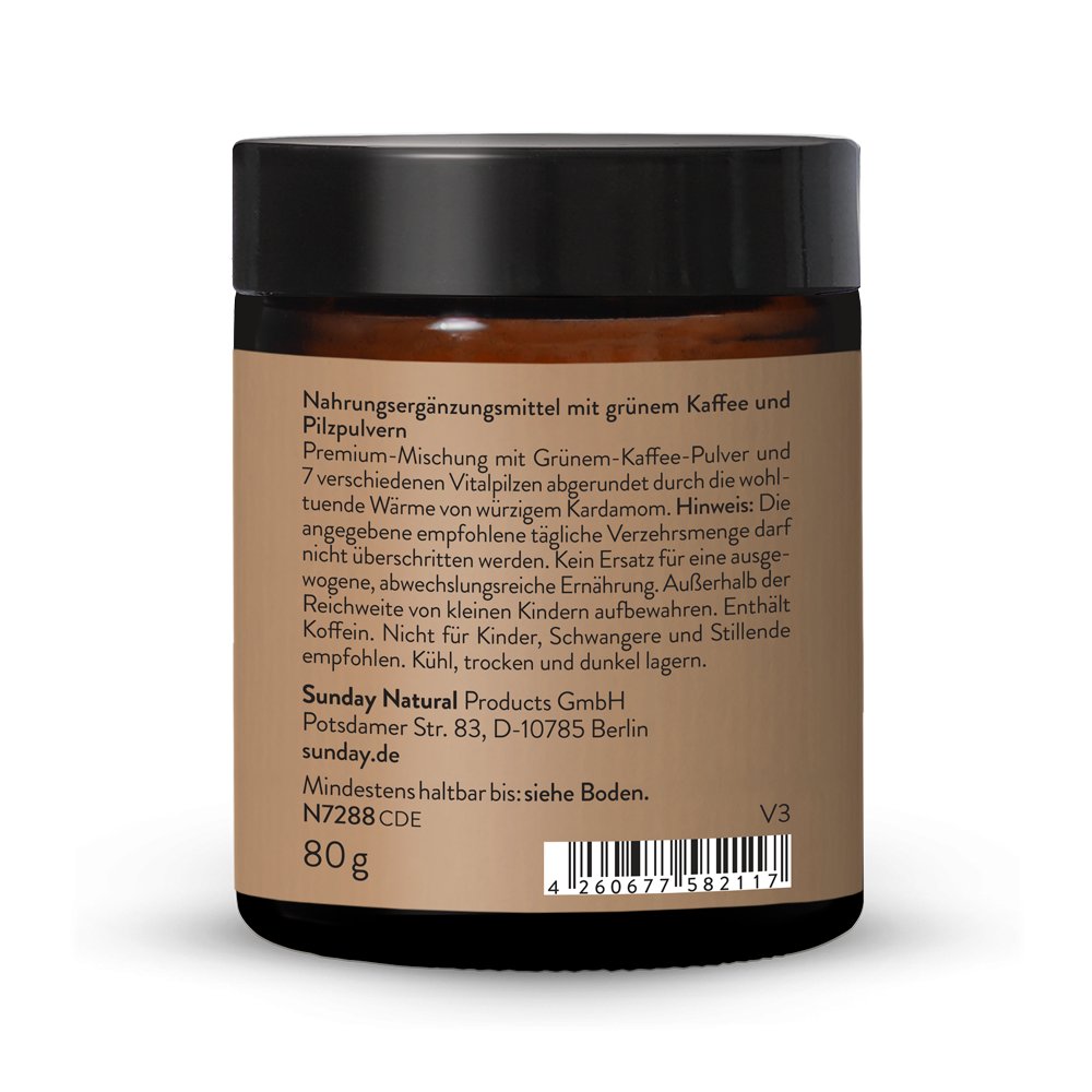 Mild Cardamom Mushroom Coffee 80 g