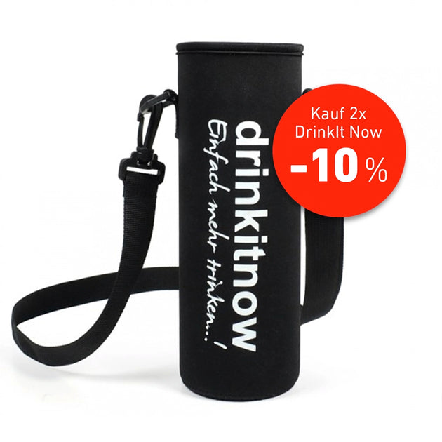 DrinkitNow neoprene sleeve + carrying strap