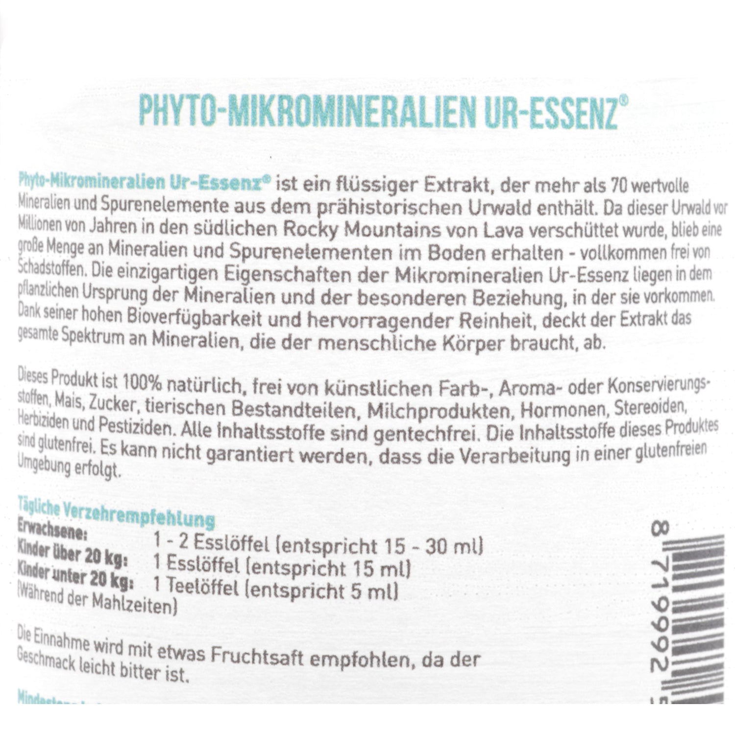 Phyto Ur-Essence 500 ml violet glass