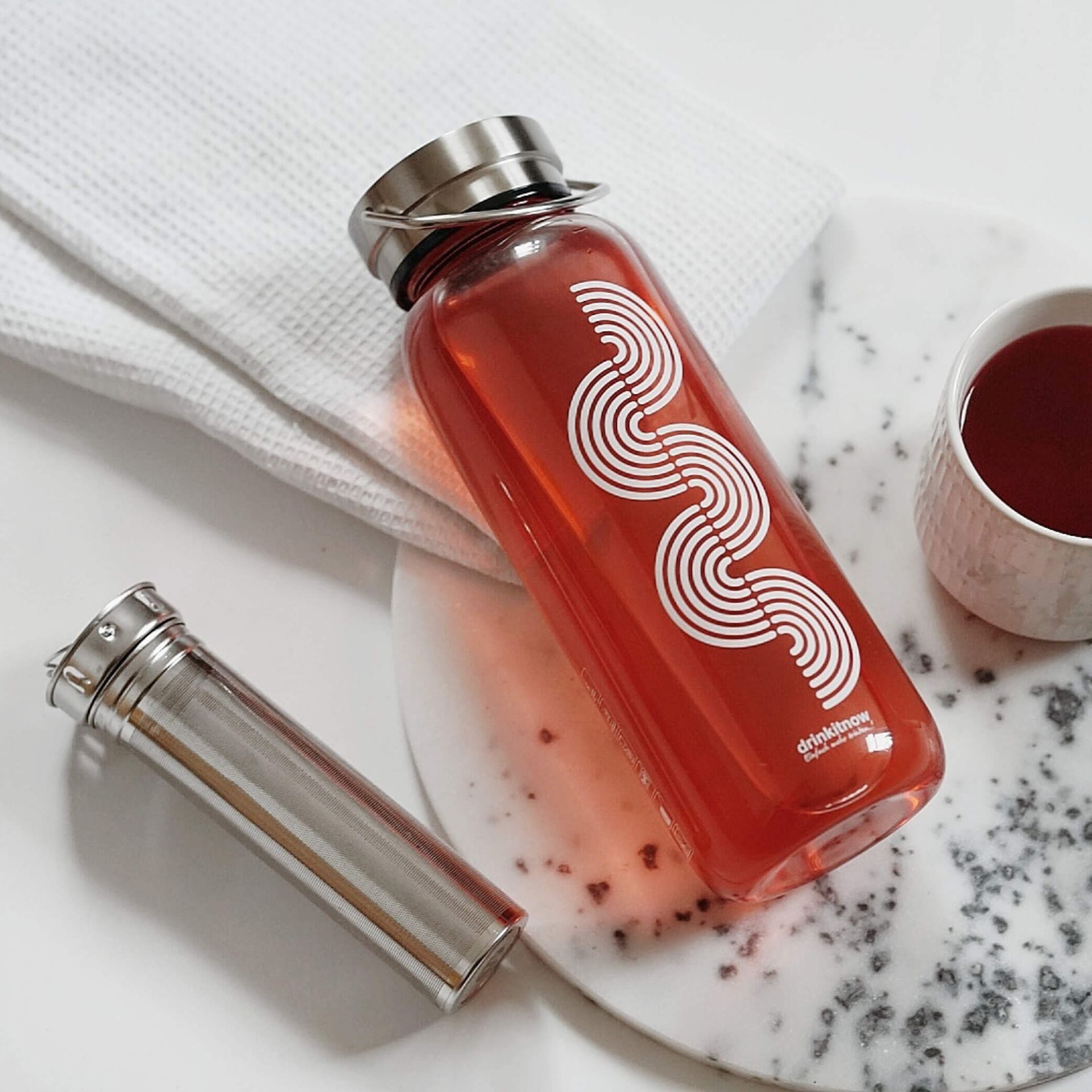 drinkitnow Infusion Welle blau 1,0 Ltr. für Tee