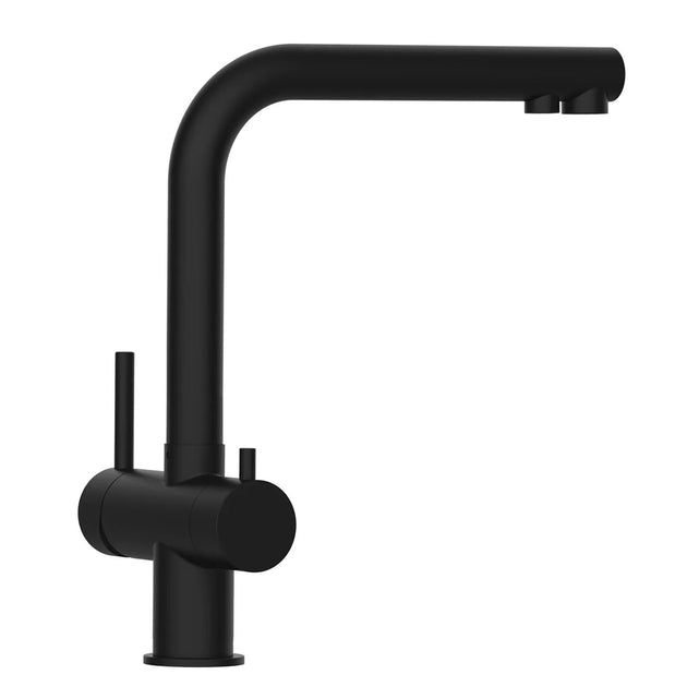 3-Wege-Armatur WS3-119nb | V4A Edelstahl Black | niedrige Variante