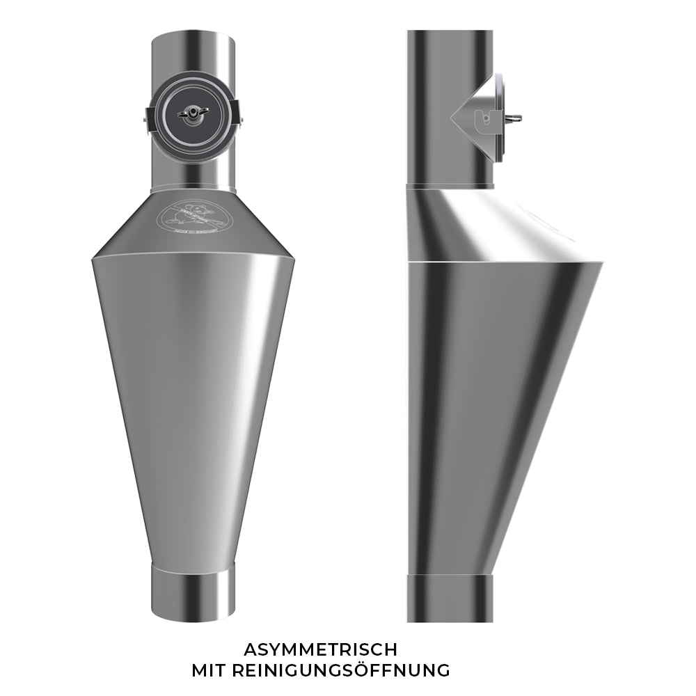 Rattenstopp asym. mit Reinigungsöffnung