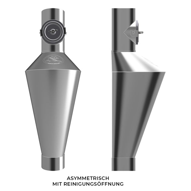 Rattenstopp asym. mit Reinigungsöffnung