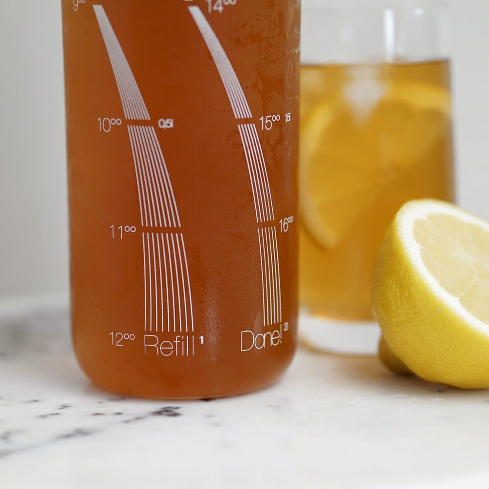 drinkitnow Infusion Welle weiß 1,0 Ltr. für Tee