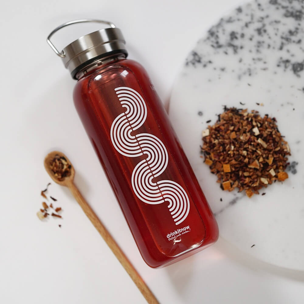 drinkitnow Infusion Welle weiß 1,0 Ltr. für Tee