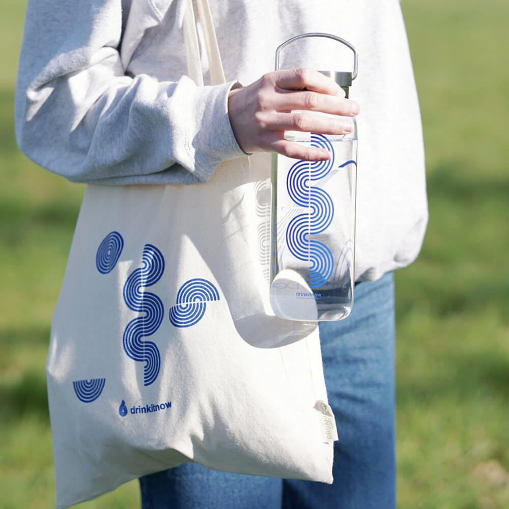 drinkitnow Infusion Welle blau 1,0 Ltr. für Tee