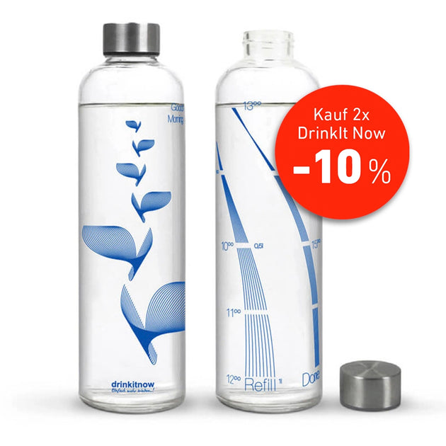 DrinkIt Now Flipper Azurblau