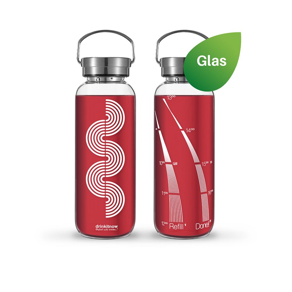 Die drinkitnow Infusion Glasflasche (1 L) ist der ideale Begleiter für Wasser, Tee, Eistee oder Saft. Dank des&nbsp;praktischen Siebeinsatz&nbsp;genießt man frische Früchte oder frisch aufgebrühten Tee direkt aus der Flasche – ganz ohne störende Stücke beim Trinken.