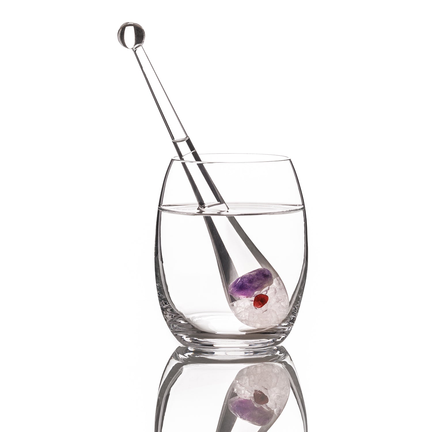 Edelsteinstab "Phiolono" Amethyst