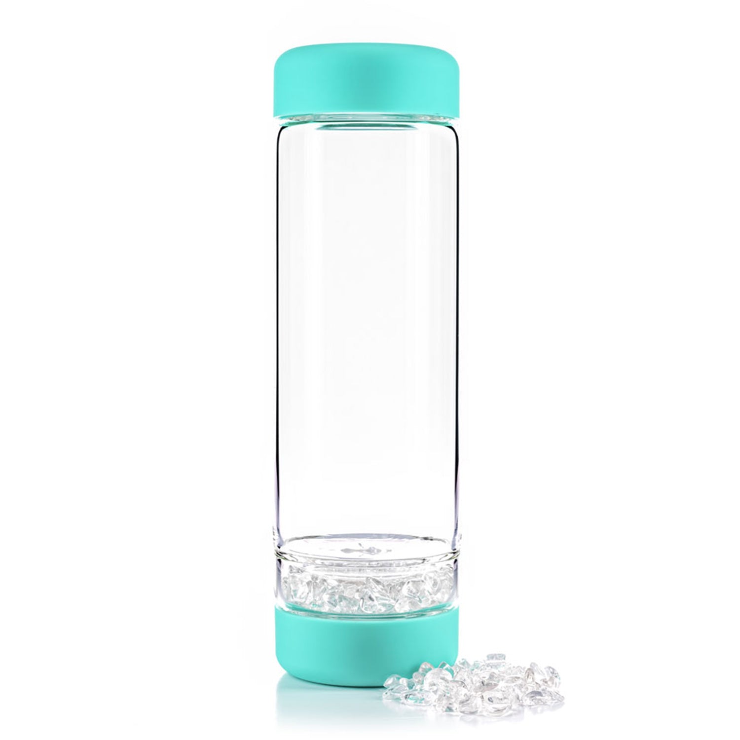 Trinkflasche inu! Bergkristall "ocean blue"