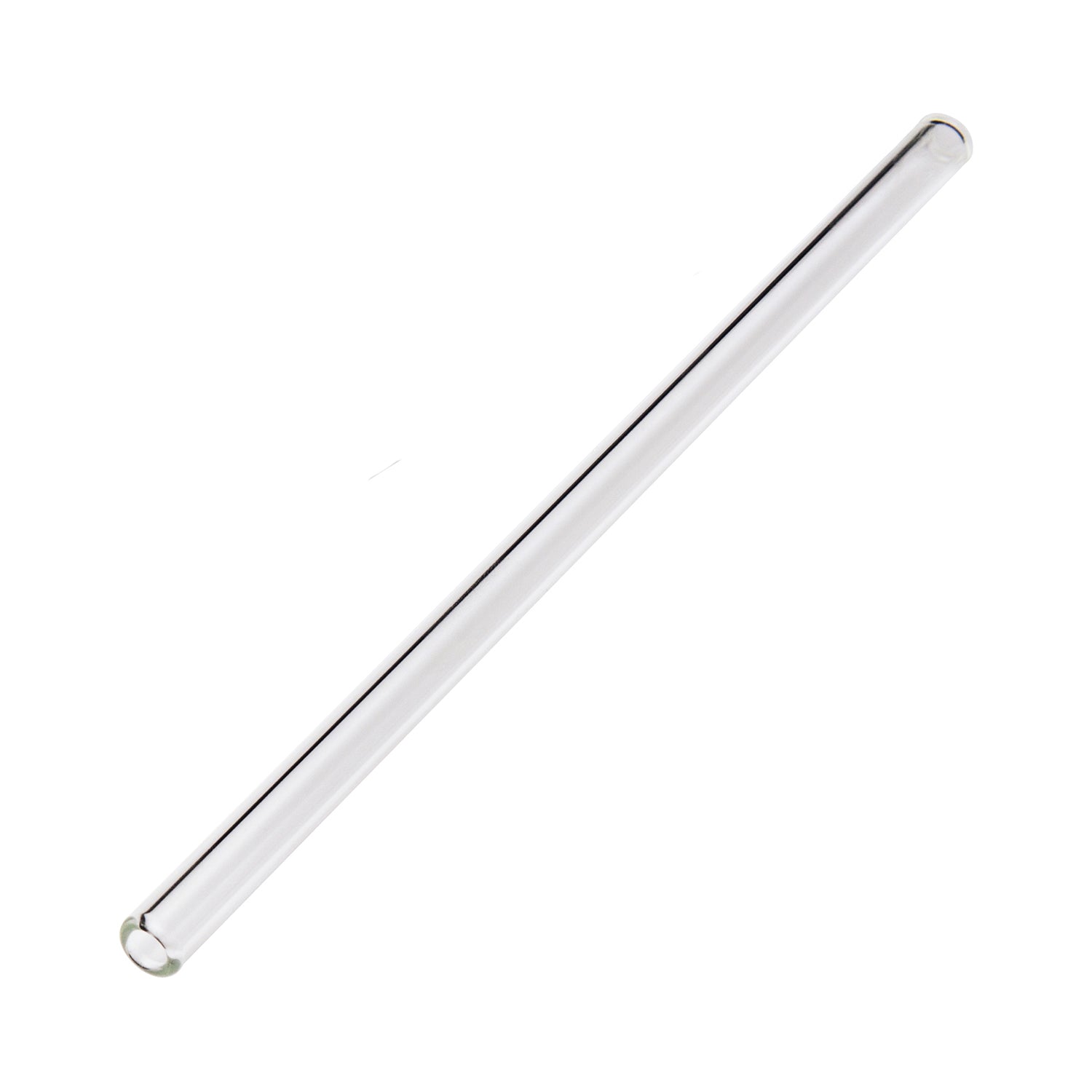 Halm Glasstrohhalm einzeln gerade 30 cm