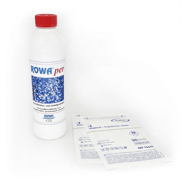 ROWA Per 0,5 ltr. Desinfektions-Set
